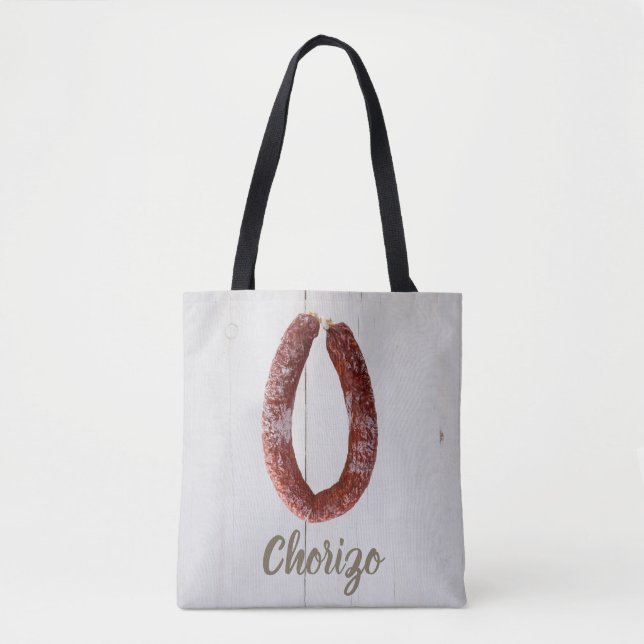 Bolso De Tela Chorizo Sausage (Anverso)