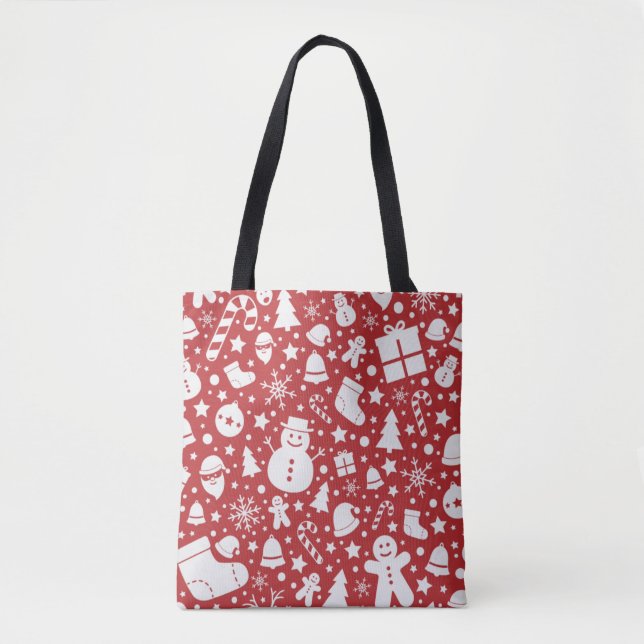 Bolso De Tela Christmas Gift Bags – Holiday Wrapping Accessories (Anverso)