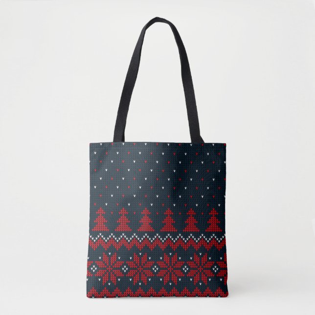 Bolso De Tela Christmas Gift Bags – Holiday Wrapping Party Suppl (Anverso)