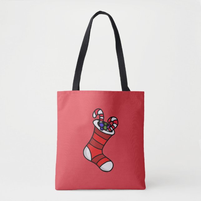 Bolso De Tela Christmas stocking (Anverso)
