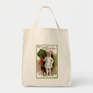 Bolso De Tela Christmastide