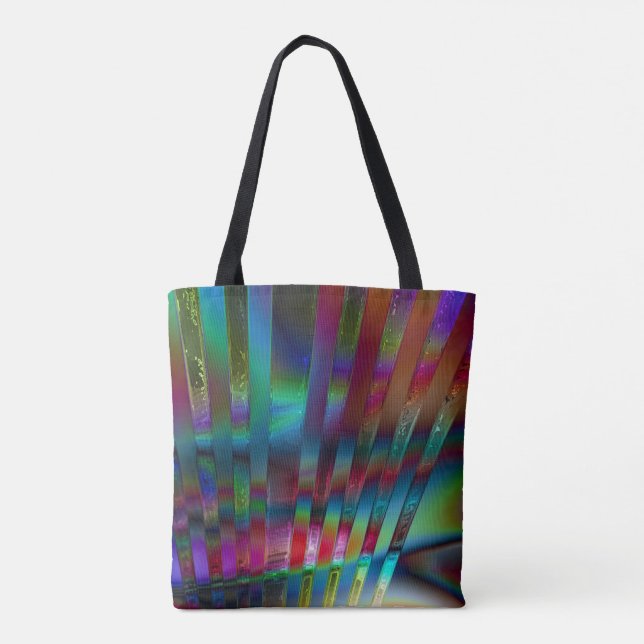 Bolso De Tela Chroma Rays (Reverso)