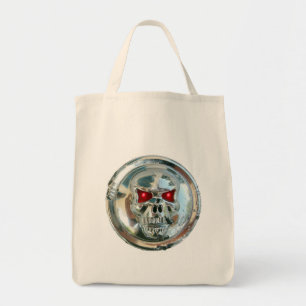 BOLSO DE TELA CHROME SKULL