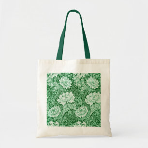Bolso De Tela Chrysanthemum Green, William Morris