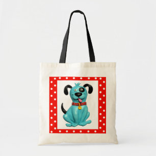 Bolso De Tela Chucho azul