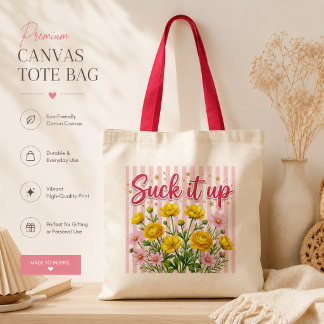 Bolso De Tela Chúpalo Floral Rosa Lindo Carrito de Compras