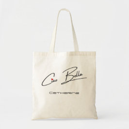 Bolso De Tela Ciao Bella Grocery Nombre Tote Bag