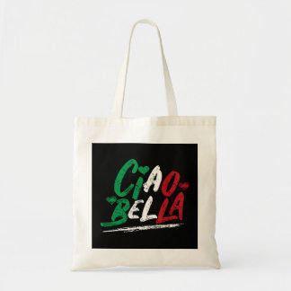 Bolso De Tela Ciao Bella Italia Bandera Hoodie, Italia Hoodie Pu