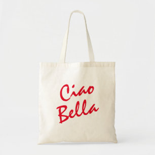 Bolso De Tela Ciao Bella Tote Bag