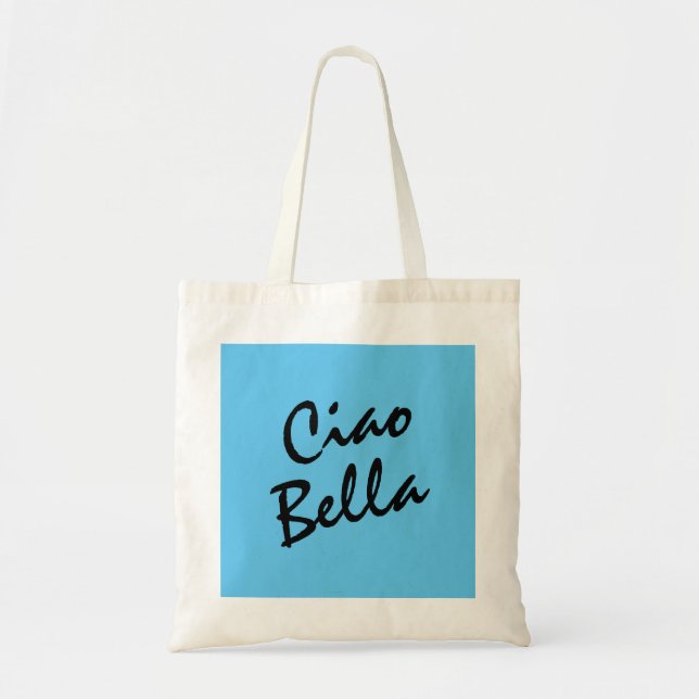Bolso De Tela Ciao Bella Tote Bag (Frente)