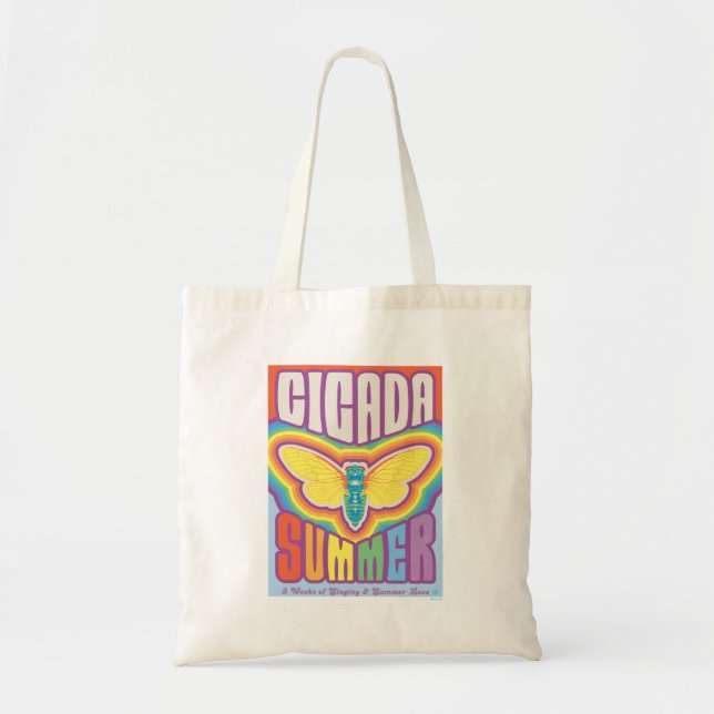Bolso De Tela Cicada Summer Love (Frente)