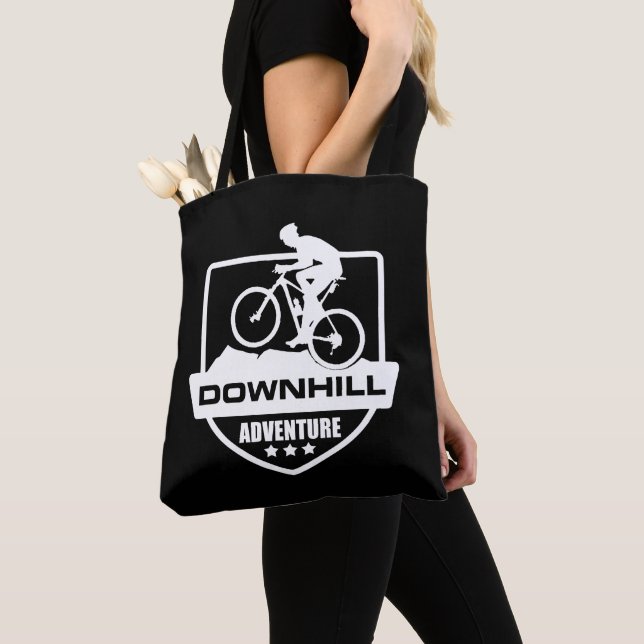 Bolso De Tela Ciclismo de montaña cuesta abajo (Detalle)