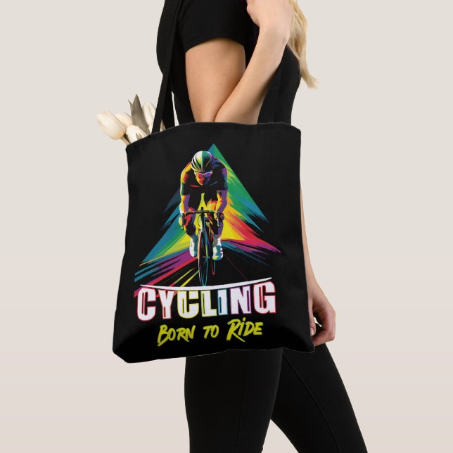 Bolso De Tela Ciclismo nacido a caballo (Detalle)