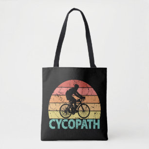 Bolso De Tela Ciclista Cycopath Funny