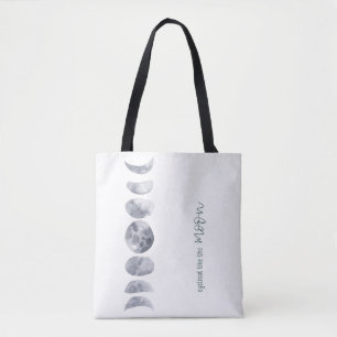 Bolso De Tela Ciclo de la luna