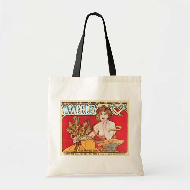 Bolso De Tela Ciclos Waverley, Mucha (Frente)