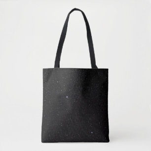 Bolso De Tela Cielo nocturno con estrellas