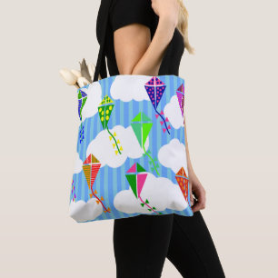 Bolso De Tela Cielos de primavera