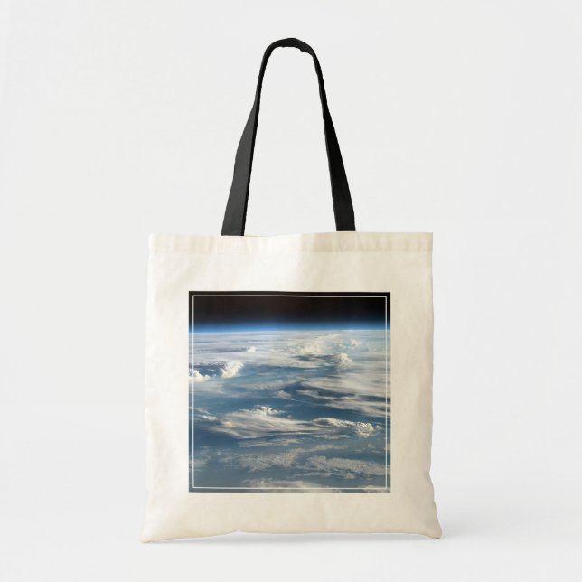 Bolso De Tela Cielos nublados sobre Sudán (Frente)