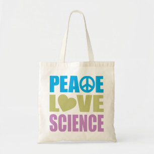 Bolso De Tela Ciencia del amor de la paz