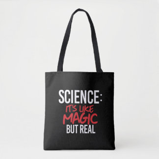 Bolso De Tela Ciencia: Es como la magia pero real