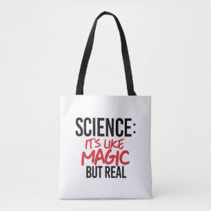 Bolso De Tela Ciencia: Es como la magia pero real