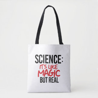 Bolso De Tela Ciencia: Es como la magia pero real