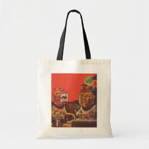 Bolso De Tela Ciencia ficción vintage, cascos de Punk al vapor a