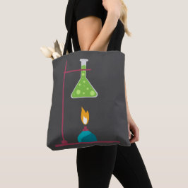 Bolso De Tela Ciencia química equipo de ciencia lindo