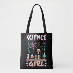 Bolso De Tela Científico Chica de Química Laboratorio Científico