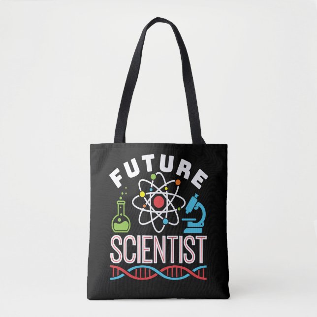Bolso De Tela Científico Futuro Amante (Anverso)