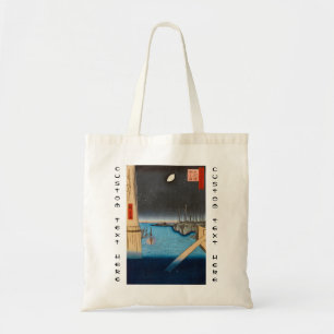 Bolso De Tela Cientos vistas famosas de Edo Ando Hiroshige