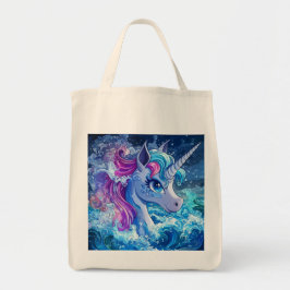Bolso De Tela Cierre de Water Unicorn