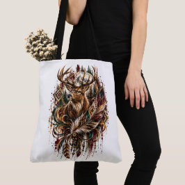 Bolso De Tela Ciervo Boho, Soñando con Ciervos