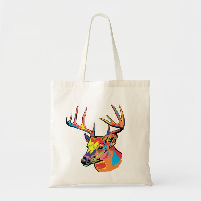 Bolso De Tela ciervos (Frente)