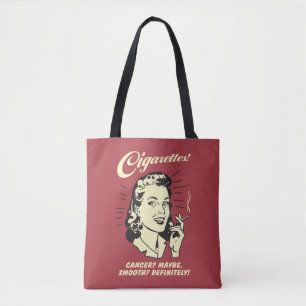 Bolso De Tela Cigarrillos: Cáncer Quizás Def Suave.