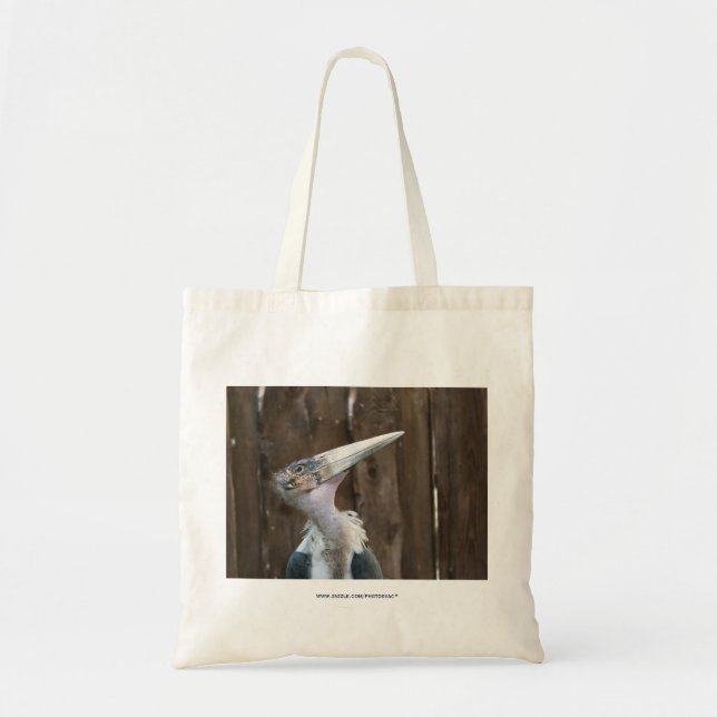 Bolso De Tela Cigüeña Marabú (Frente)