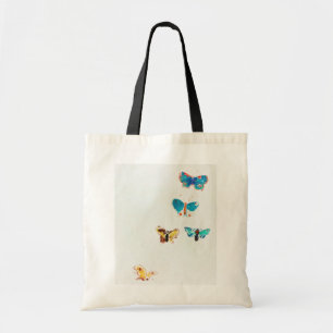Bolso De Tela Cinco mariposas, Redon