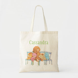 Bolso De Tela Cinco mimosos y coloridos refiere sillas