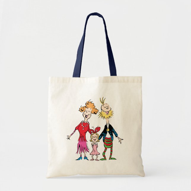 Bolso De Tela Cindy Lou Who's Family Portrait (Frente)
