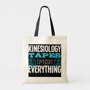Bolso De Tela Cinesiología Cinta Fijar Todo El Kinesiólogo