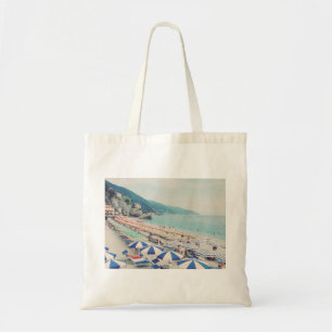 Bolso De Tela Cinque Terre Italia Fun Beach Scene Travel Photo