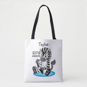 Bolso De Tela Cinta Cebra EDS Awareness