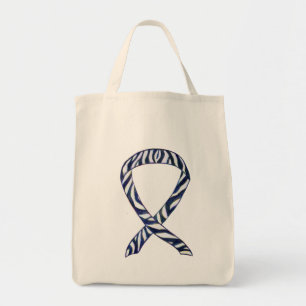 Bolso De Tela Cinta de sensibilización de cebra Personalizado Ar