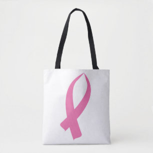 Bolso De Tela Cinta de sensibilización (rosa)