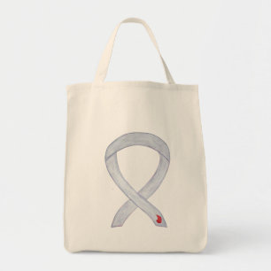Bolso De Tela Cinta de sensibilización sobre la diabetes Persona