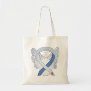 Bolso De Tela Cinta de sensibilización sobre la diabetes Persona