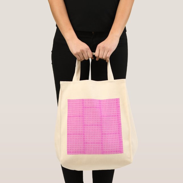 Bolso De Tela Cinta para el cáncer de mama (Anverso (producto))