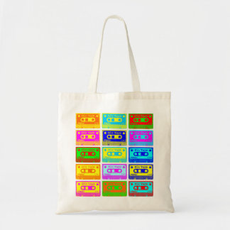 Bolso De Tela Cinta psicodélica de la mezcla