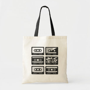Bolso De Tela Cintas Cassette